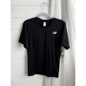 New‎ Balance Men's Compression Shirt Base Layer Short Sleeve Black SizeL 0427